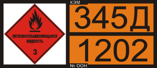 Номер аварийной карточки оон. Таблички опасный груз. Знаки для маркировки опасных грузов. Табличка для перевозки дизельного топлива. Опасный груз бензин табличка.